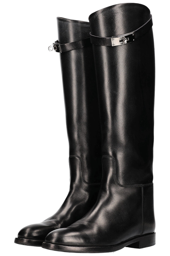 HERMÈS Jumping Boots Black