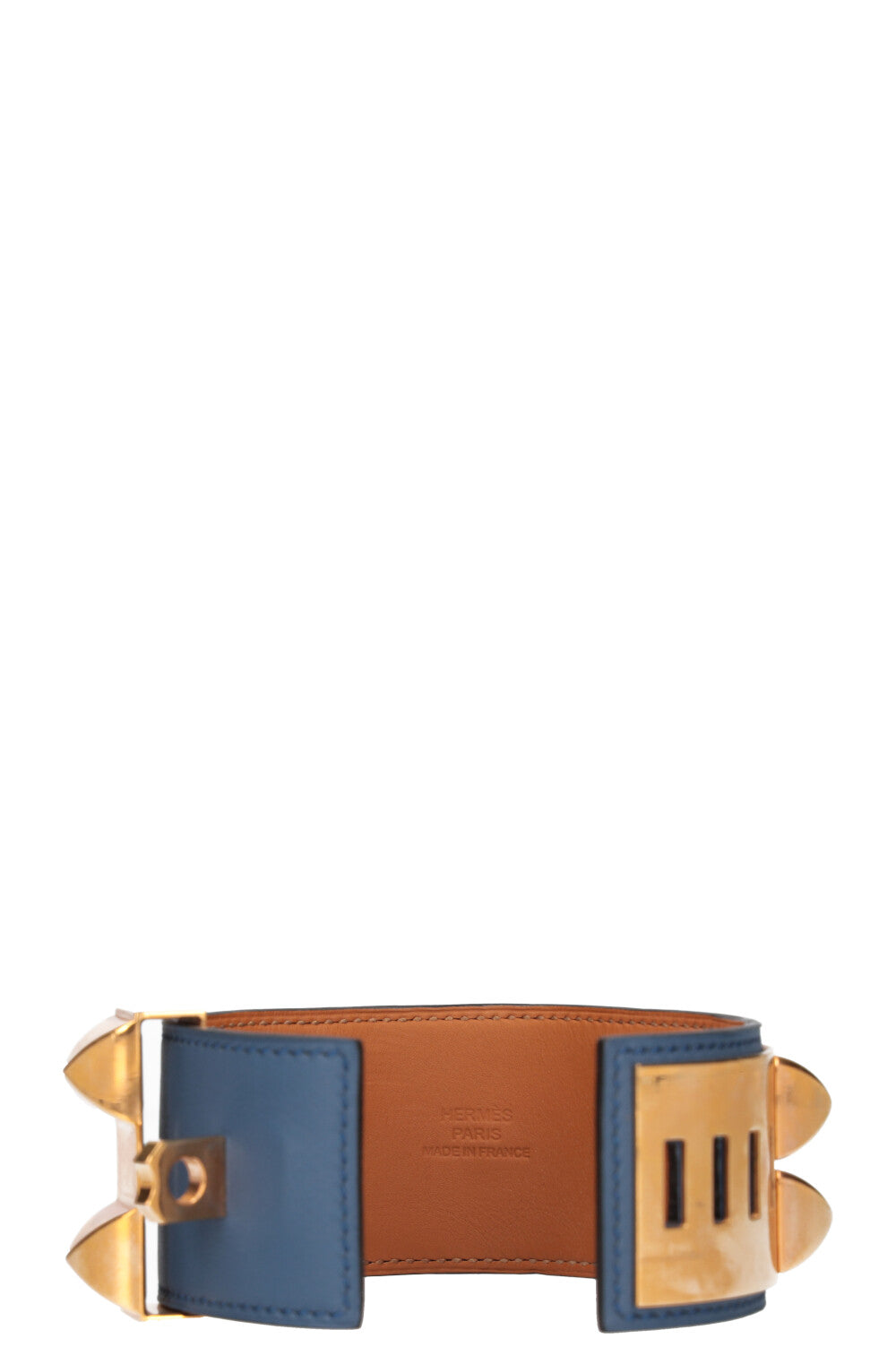 HERMÈS CDC Bracelet Swift Blue