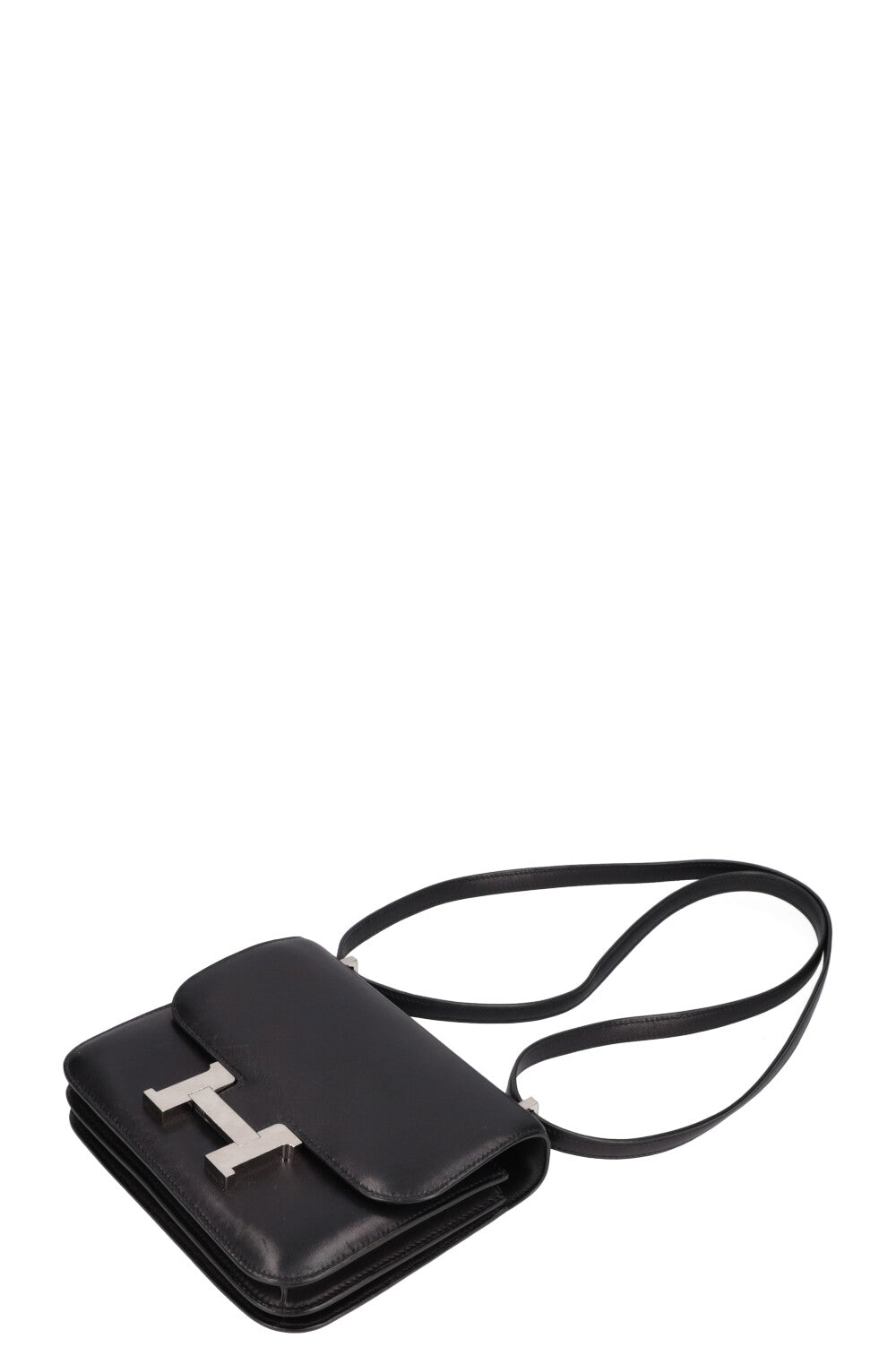 HERMÈS Mini Constance 18 Veau Evercalf Noir