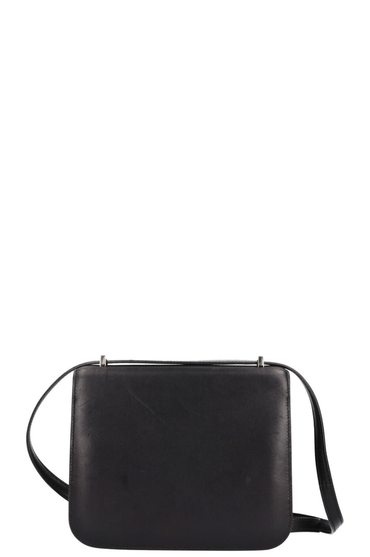 HERMÈS Mini Constance 18 Veau Evercalf Noir