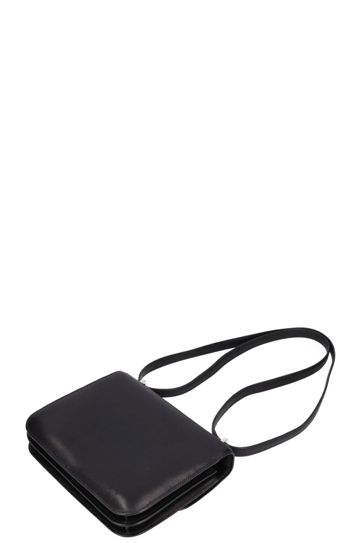 HERMÈS Mini Constance 18 Veau Evercalf Noir