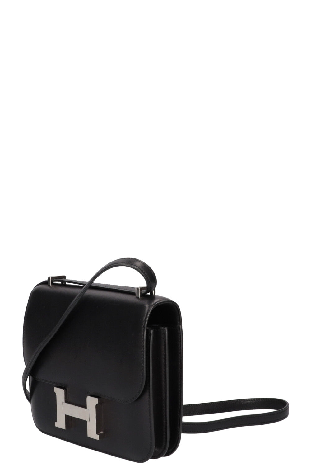 HERMÈS Mini Constance 18 Veau Evercalf Noir