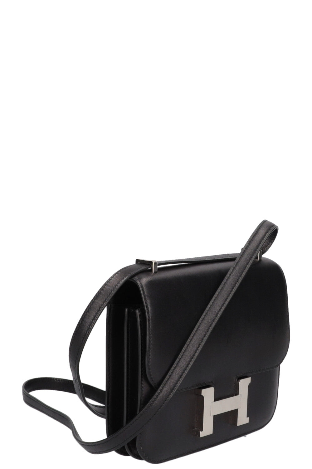 HERMÈS Mini Constance 18 Veau Evercalf Noir