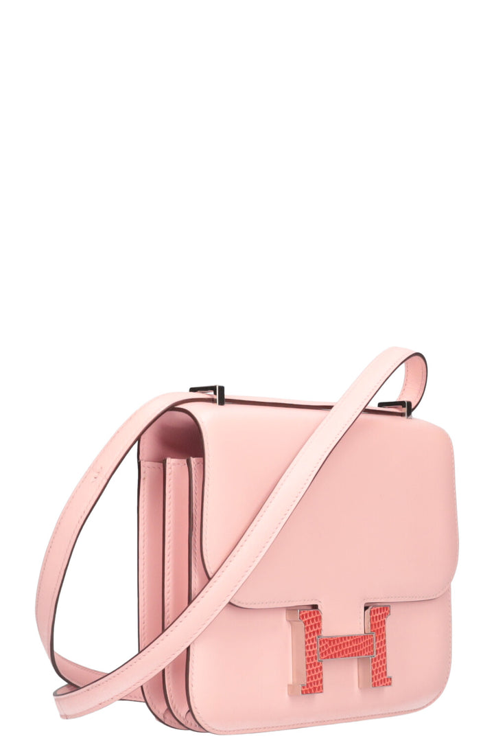 HERMES Mini Constance 18 Rose Sakura