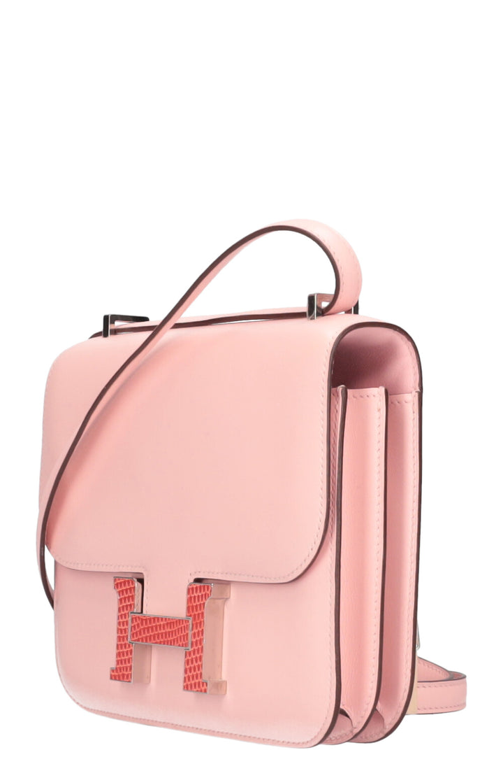 HERMÈS Mini Constance 18 Rose Sakura