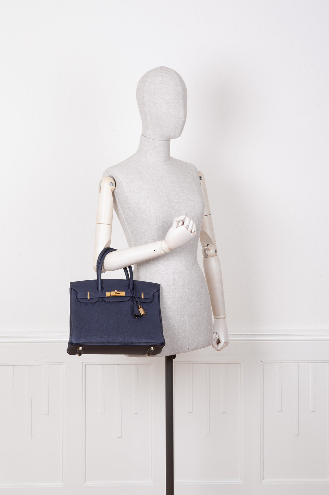 HERMÈS Birkin 30 Togo Bleu Nuit 2021