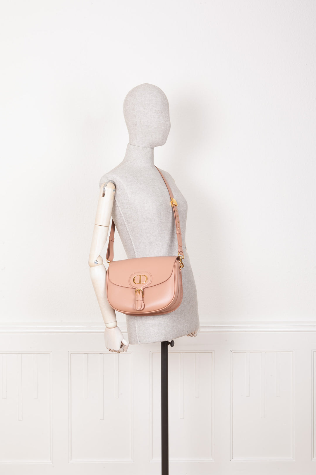 CHRISTIAN DIOR Bobby Bag Grand Rose des Vents