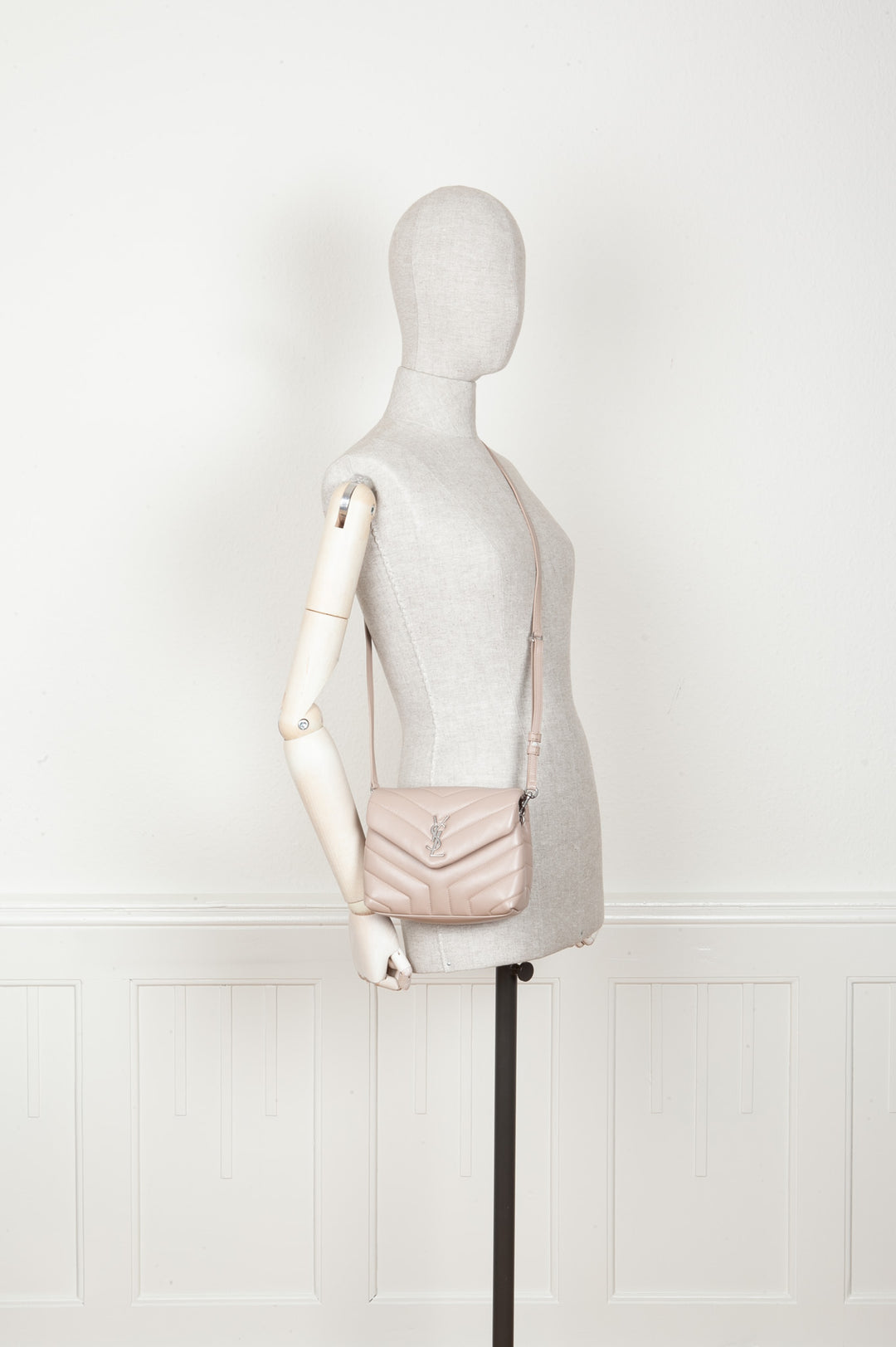 SAINT LAURENT LouLou Toy Grège