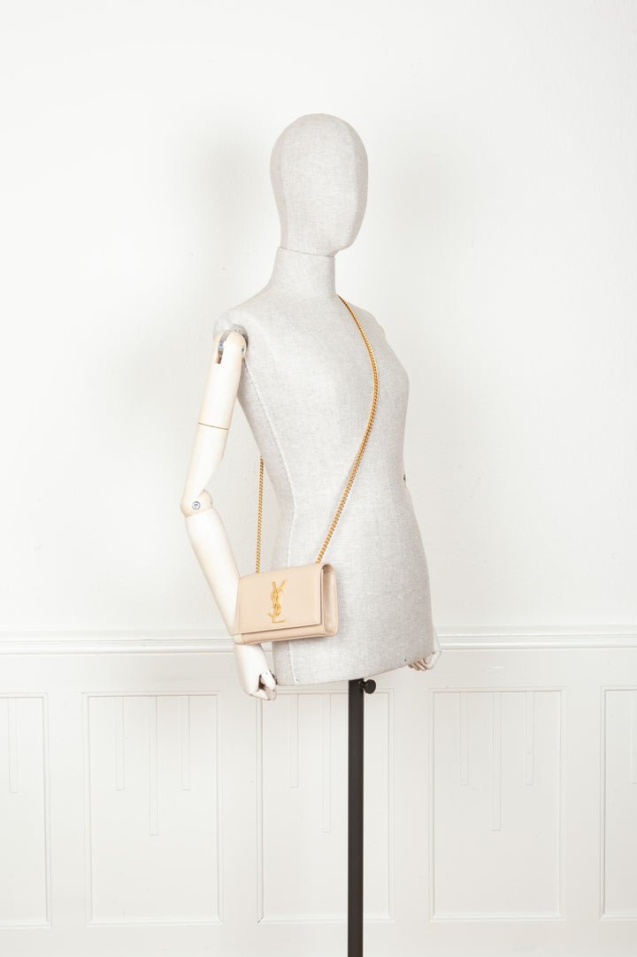 SAINT LAURENT Sac Kate Petit Beige