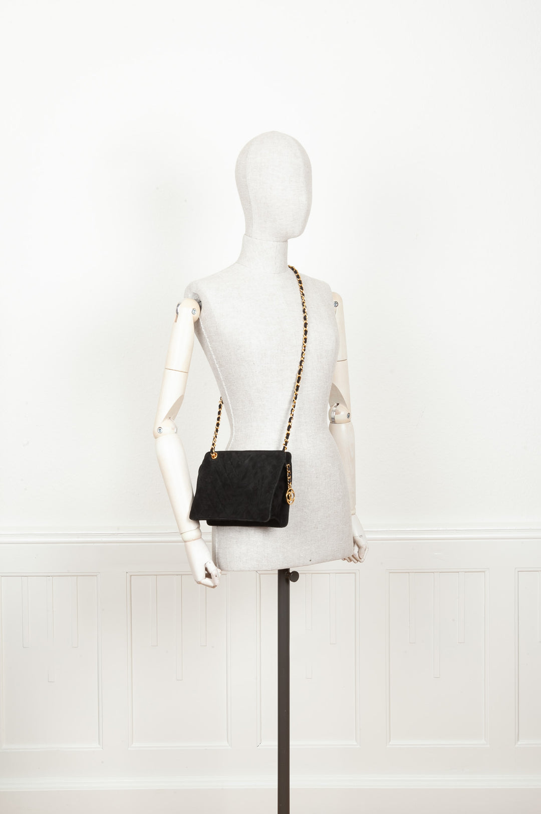 CHANEL Vintage Chevron Bag 1991