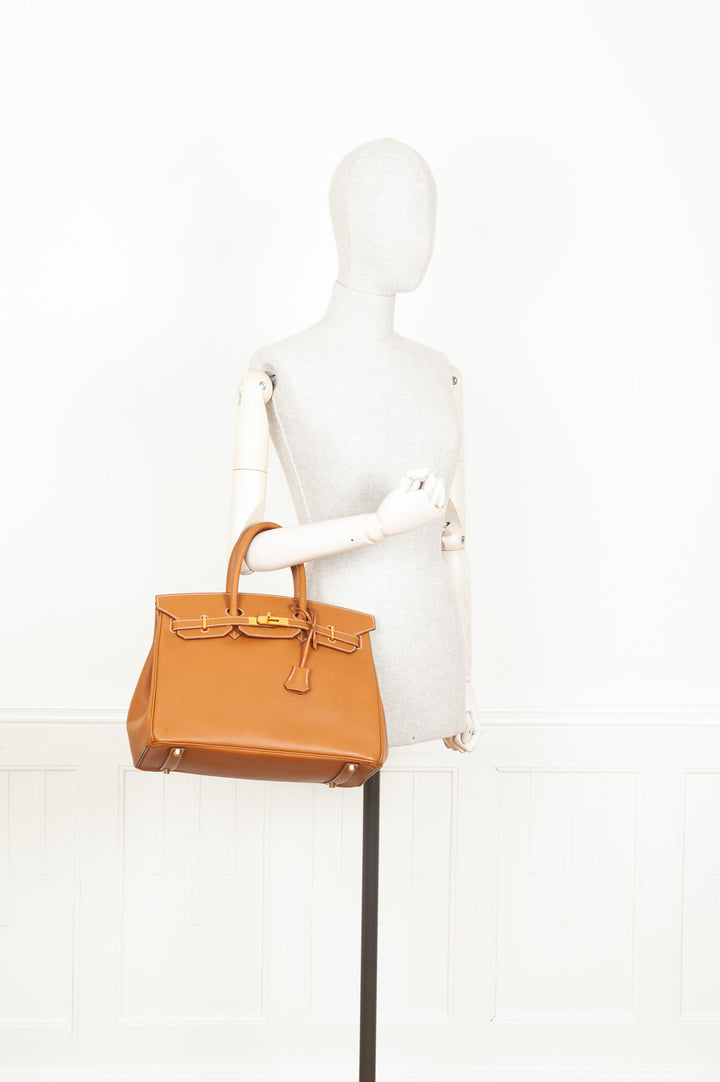 HERMÈS Sac Birkin 35 Or 1998