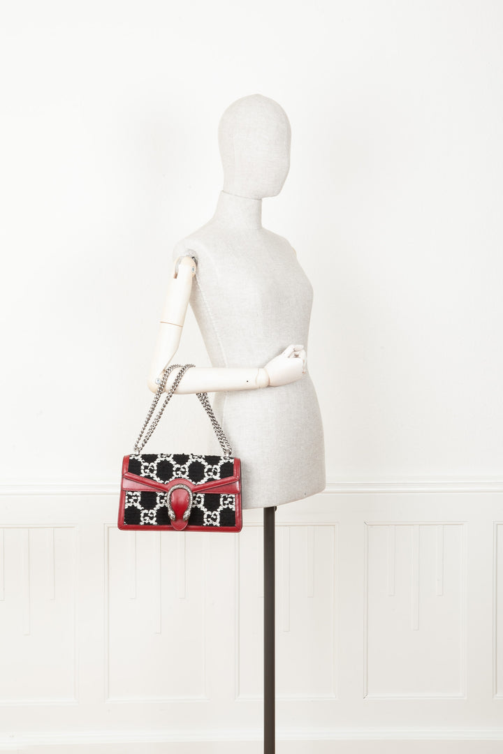GUCCI Dionysus Bag GG Tweed
