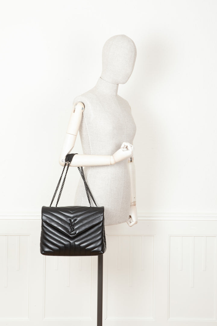 SAINT LAURENT Sac LouLou Moyen Noir