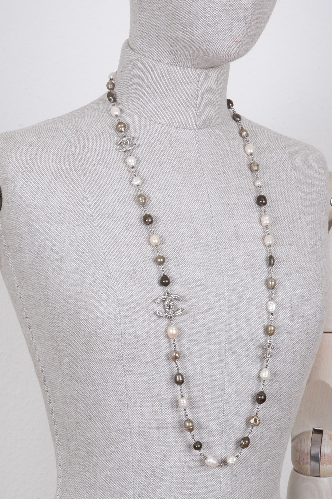 CHANEL Necklace Pearls 2012P