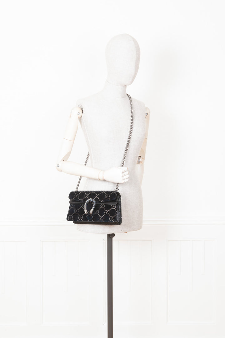 GUCCI Dionysus Bag GG Velvet