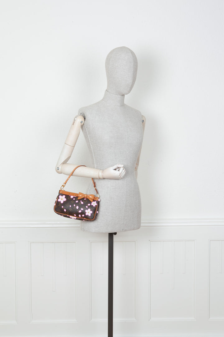 LOUIS VUITTON Murakami Cherry Blossom Pochette