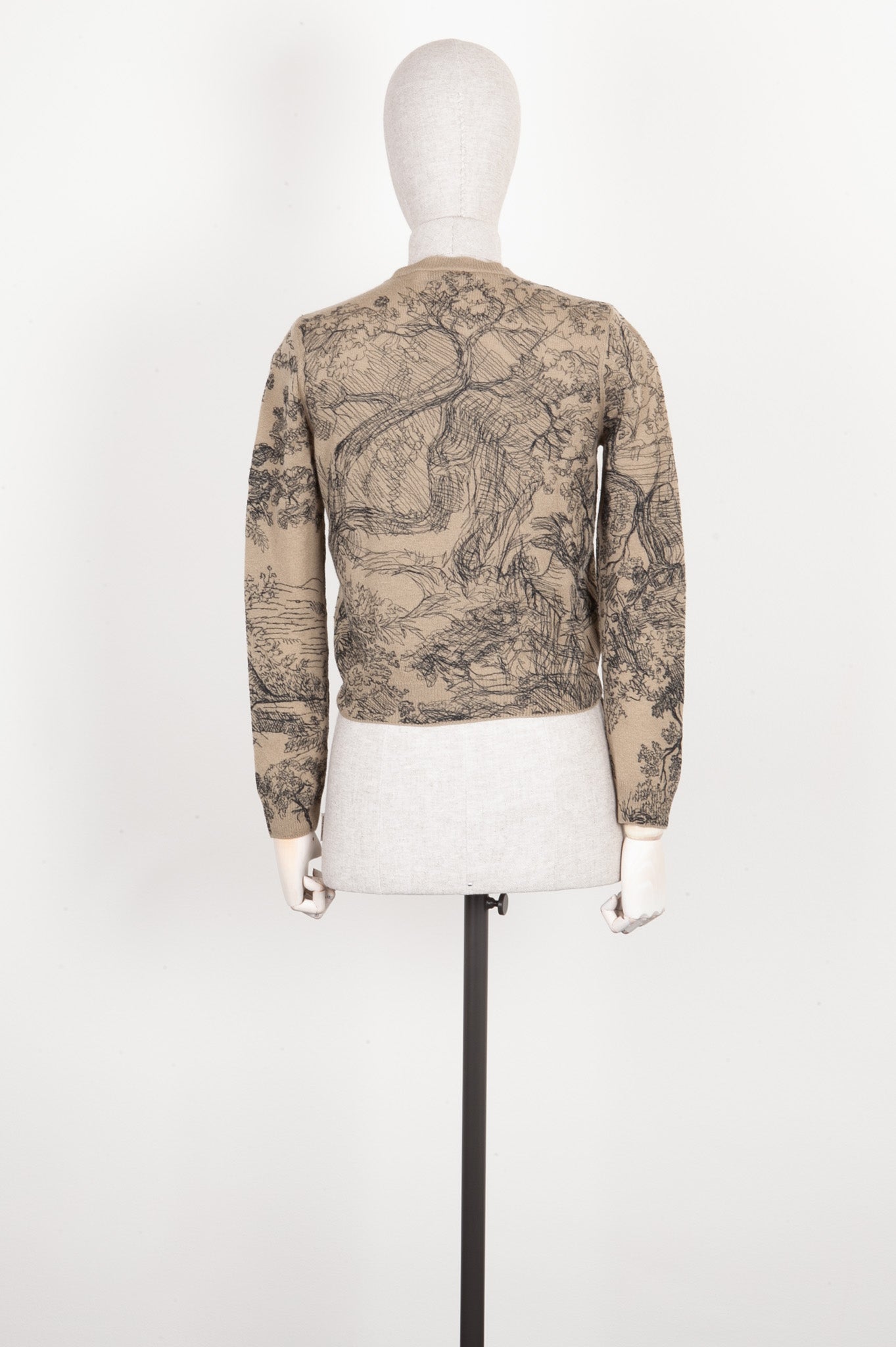 CHRISTIAN DIOR Toile de Jouy Knit Top – REAWAKE