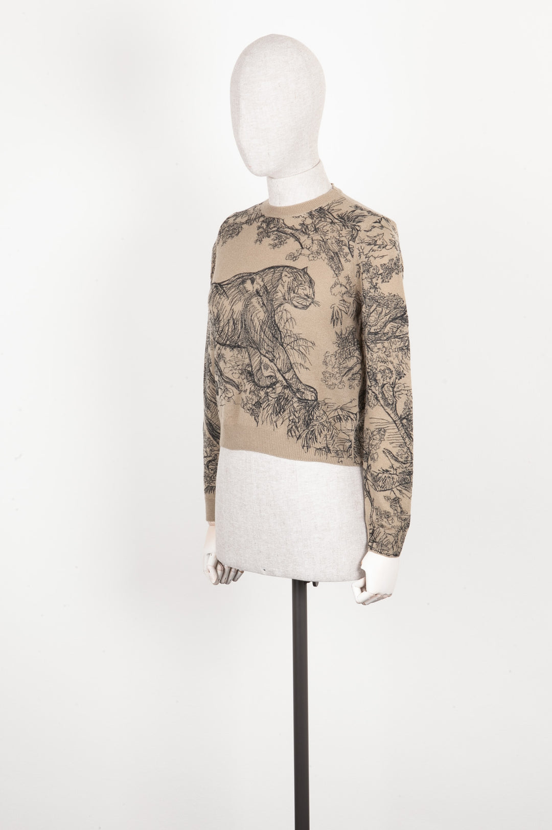 CHRISTIAN DIOR Toile de Jouy Knit Top