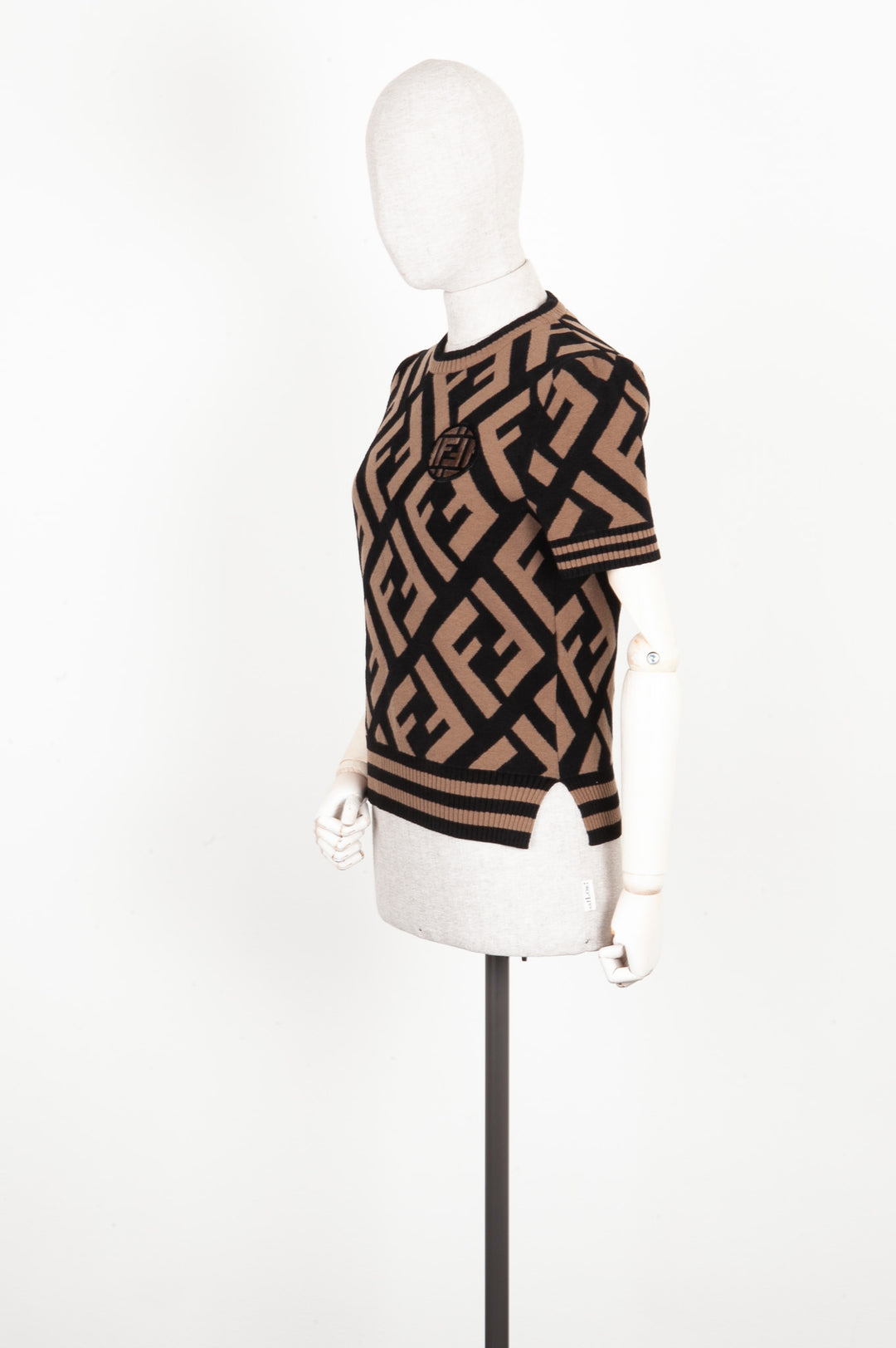 FENDI Logo Tricot Zucca