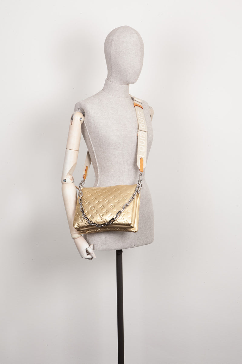 LOUIS VUITTON Coussin PM Gold