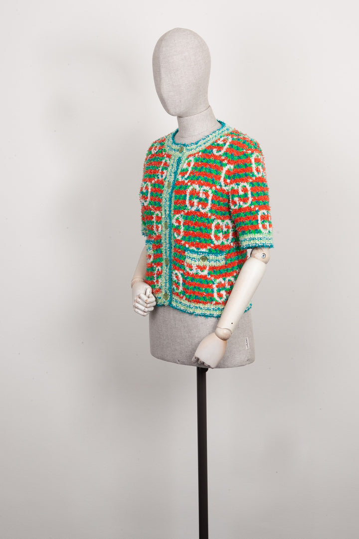 GUCCI Maxi GG Knit Multicolor