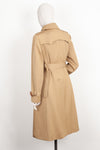 LOUIS VUITTON Trench Coat  with Anchor Buttons Beige