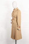 LOUIS VUITTON Trench Coat  with Anchor Buttons Beige