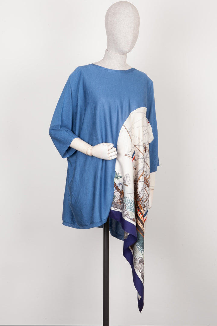 REAWAKE ATELIER Hermès Top/Dress Silk & Cashmere