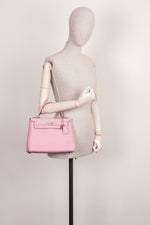 HERMÈS Kelly 28 Clemence Mauve Sylvestre