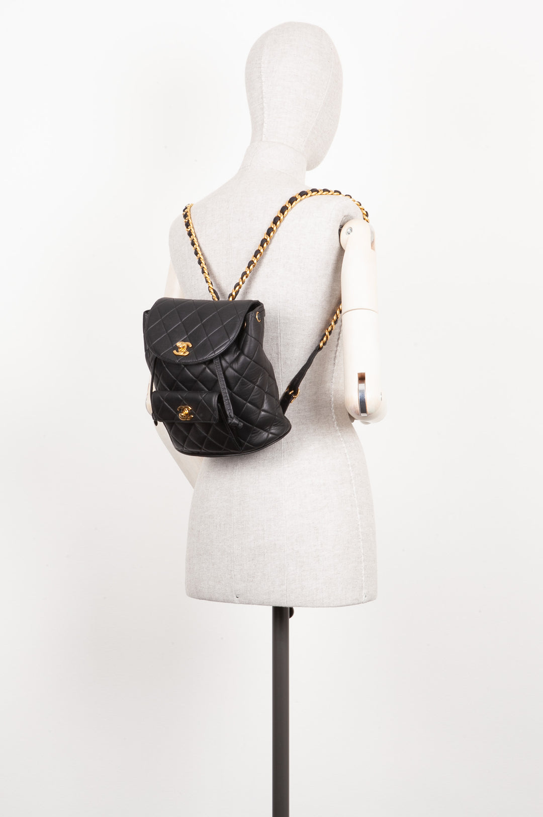 CHANEL Duma Backpack Black