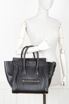 CÉLINE Mini Luggage Bag Black
