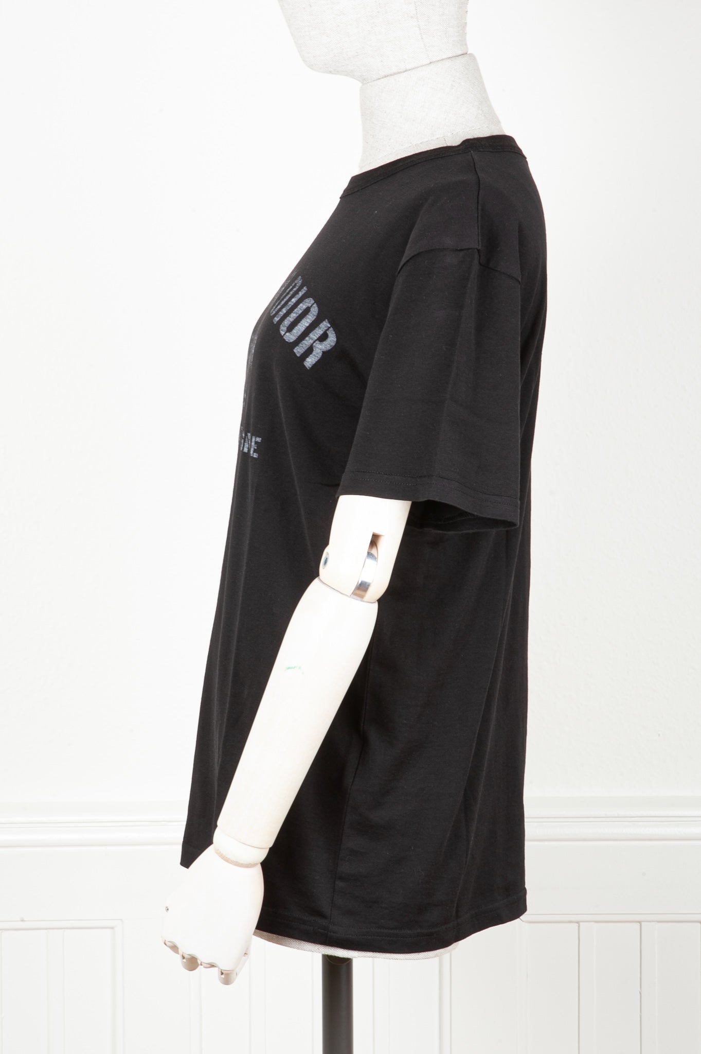 Christian Dior ブラック Tシャツ ATELIER XL CHRISTIAN DIOR Oversized Christian Dior Atelier t-shirt – REAWAKE