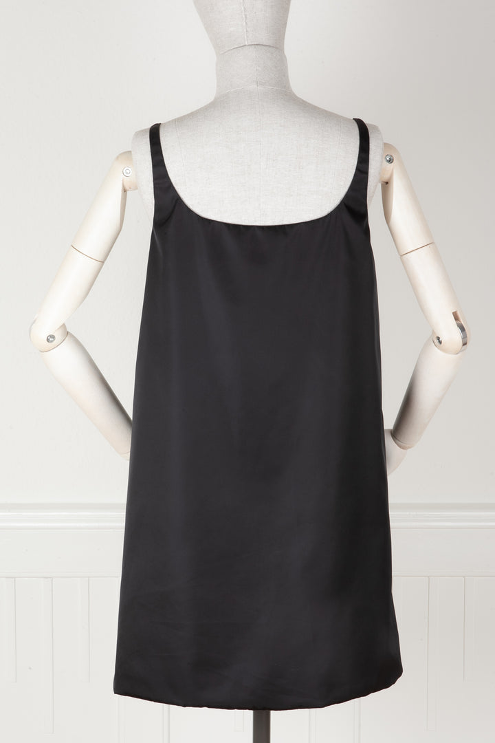 PRADA Re-Nylon Dress Black with Pocket