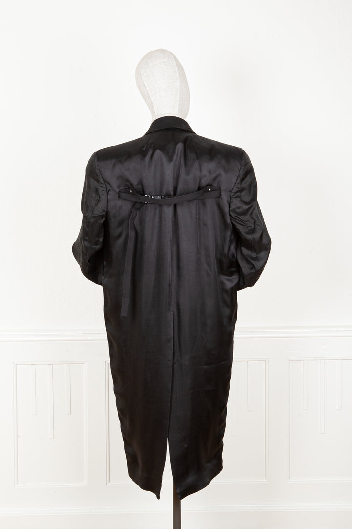 RICK OWENS Jumbo Tatlin Coat Black