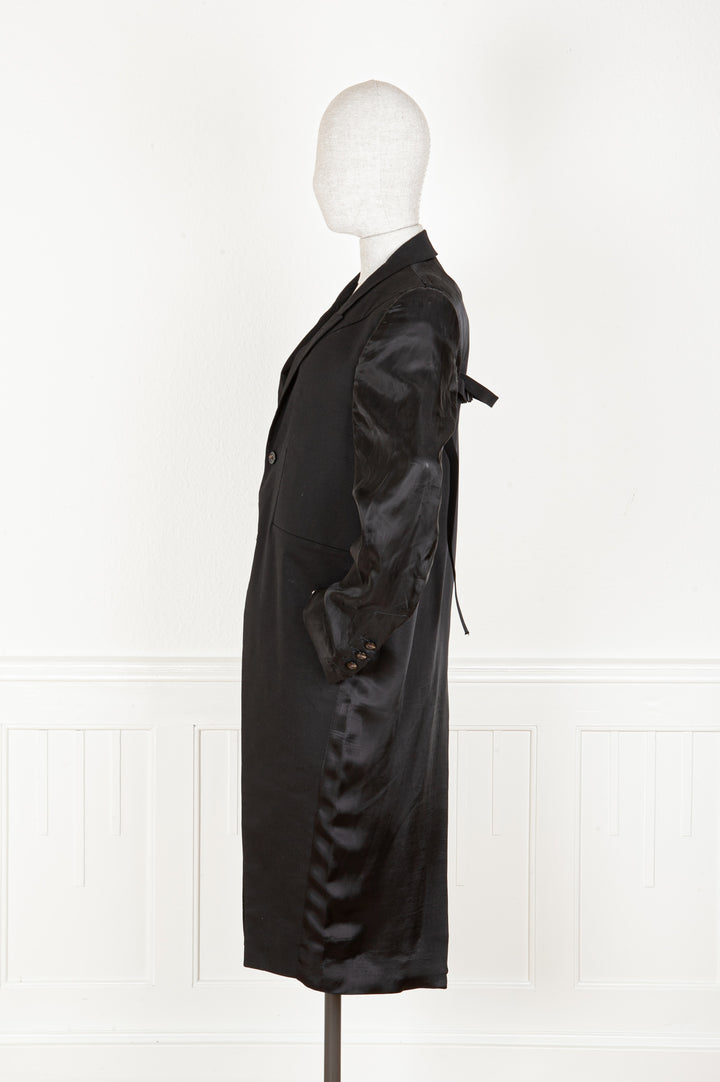 RICK OWENS Jumbo Tatlin Coat Black