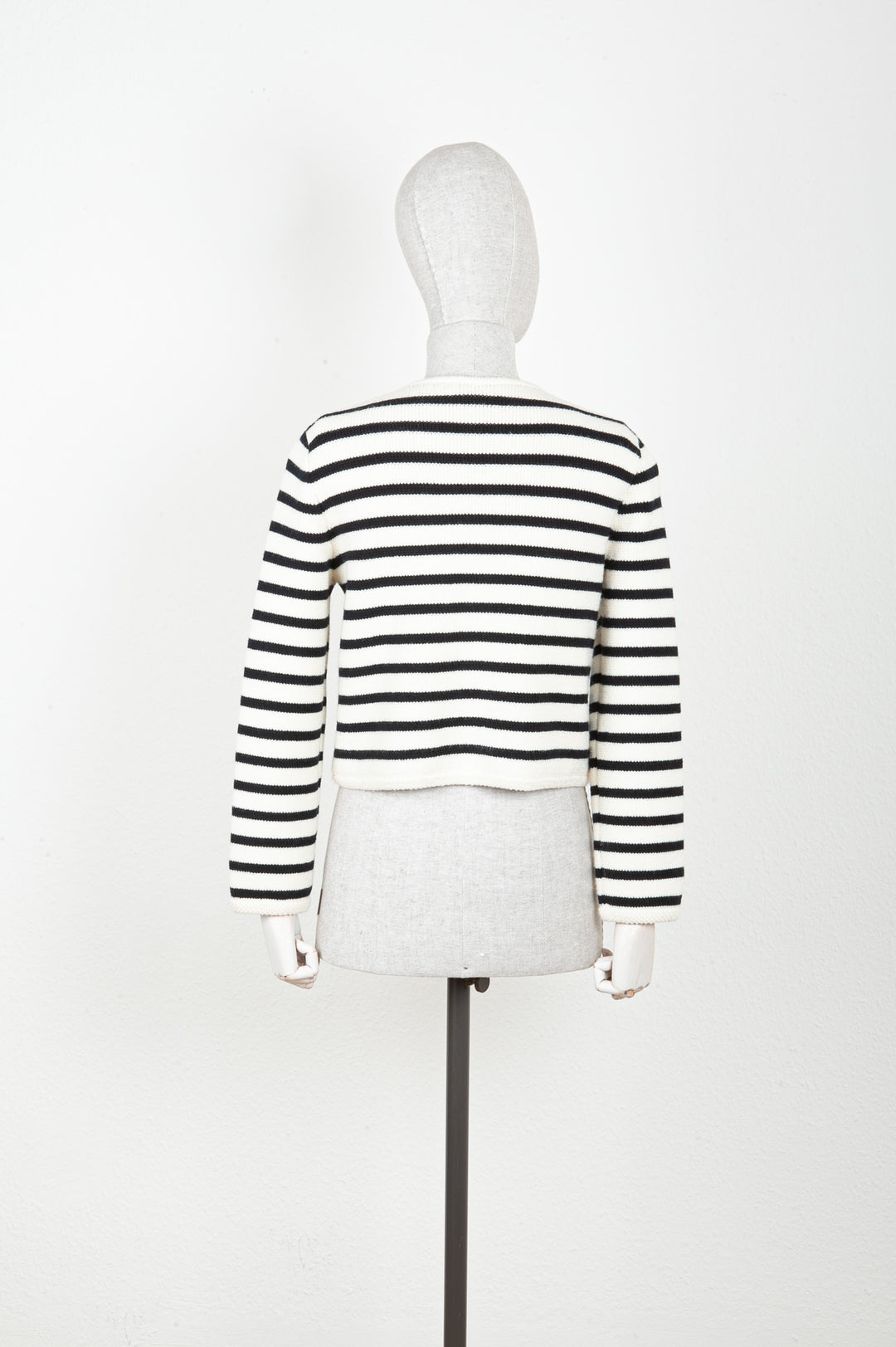 CELINE Chasseur Knit Jacket Stripes
