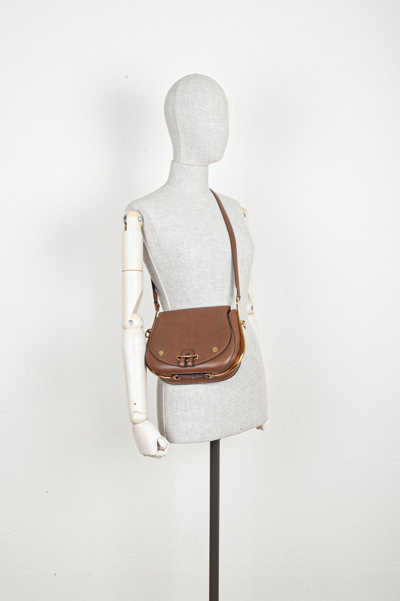 HERMÈS Passe-Guide Bag Box Calfskin Brown