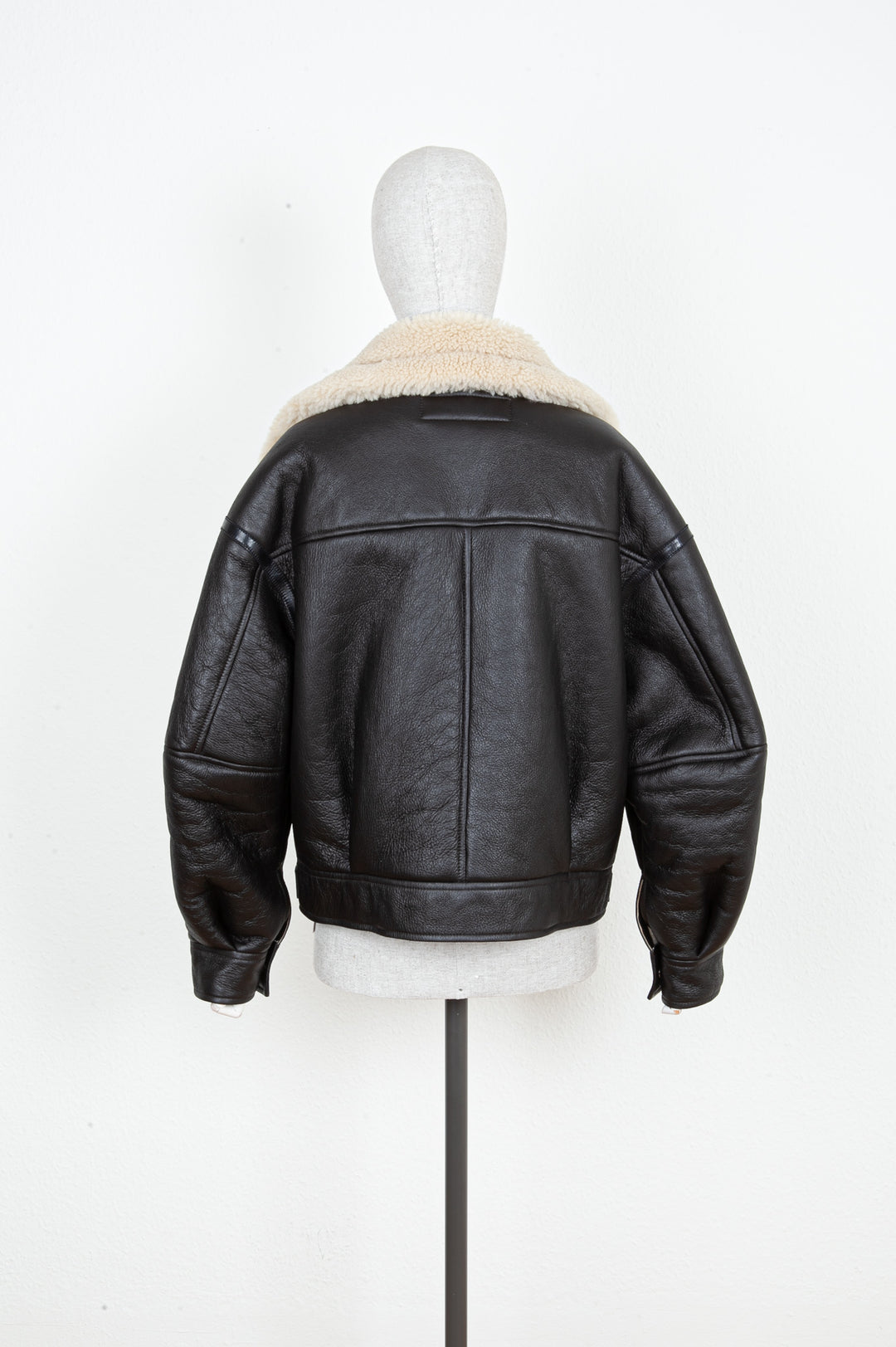 ACNE STUDIOS Leather Jacket Shearling