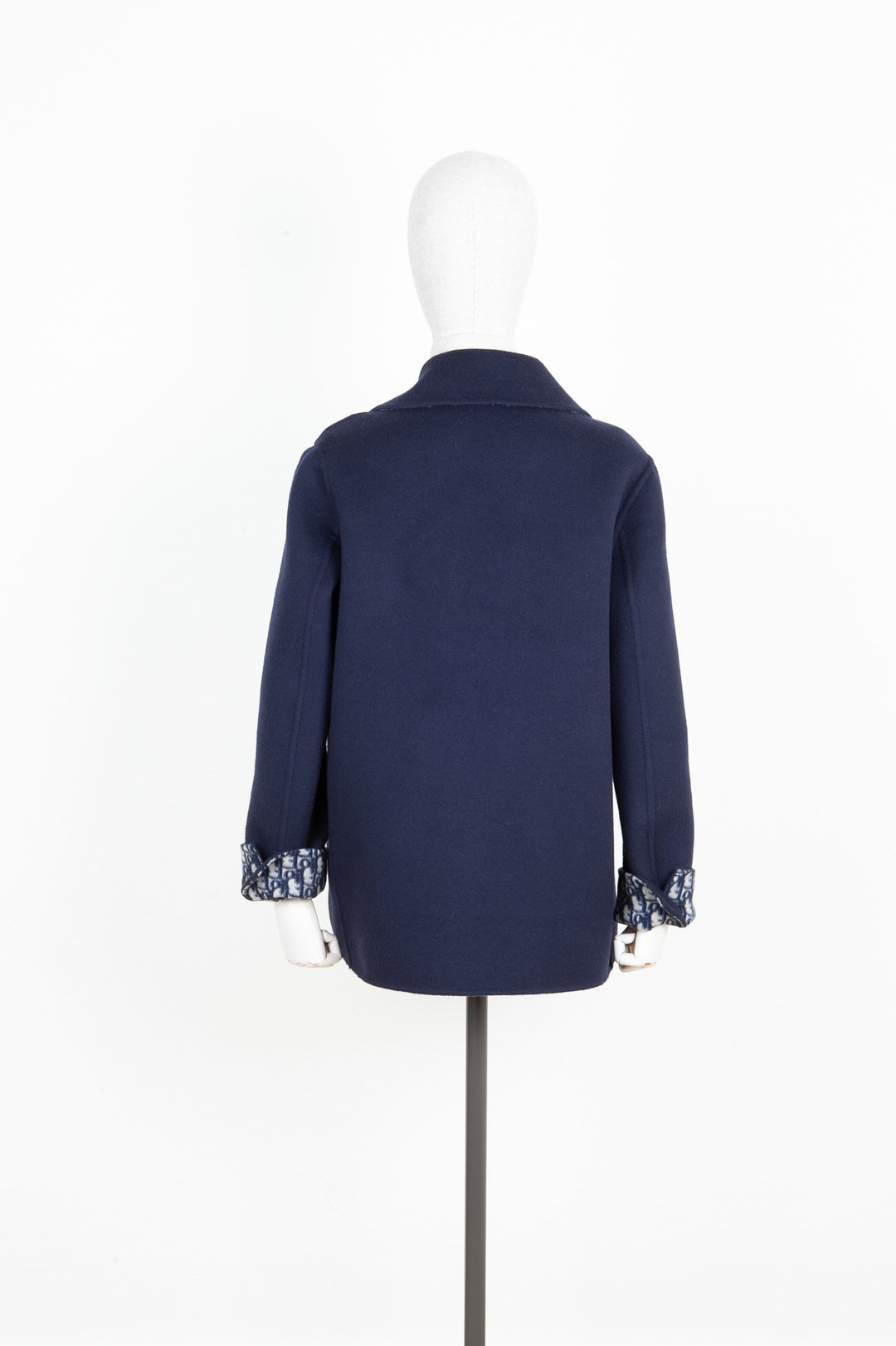 CHRISTIAN DIOR Peacoat Wool Blue