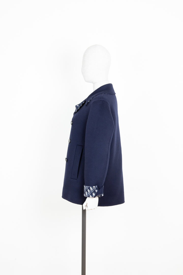 CHRISTIAN DIOR Peacoat Wool Blue