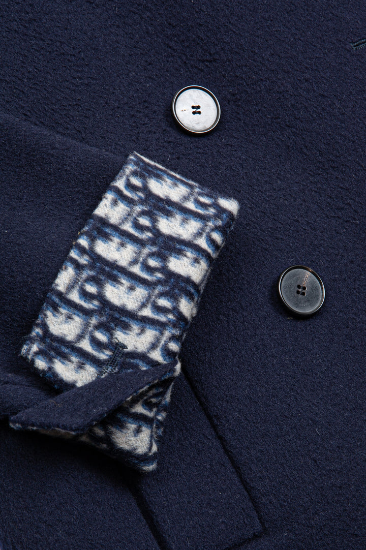 CHRISTIAN DIOR Peacoat Wool Blue