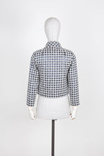 CHANEL Tweed Jacket 20P Navy
