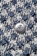 CHANEL Tweed Jacket 20P Navy