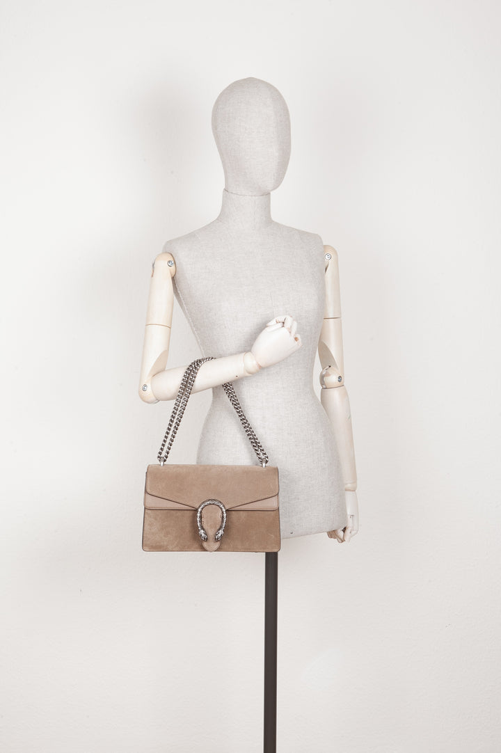 GUCCI Dionysus Petit Daim Beige