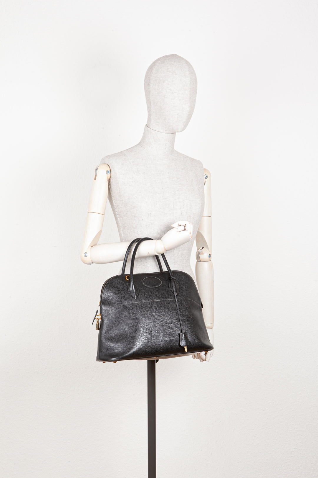 HERMÈS Sac Bolide 35 Ardennes Noir