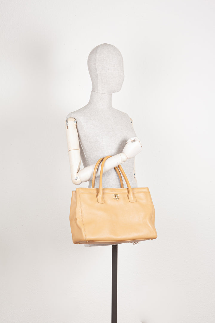 CHANEL Executive Tote Beige