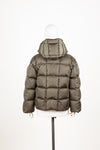 LOUIS VUITTON Hooded Quilted Puffer Jacket Green