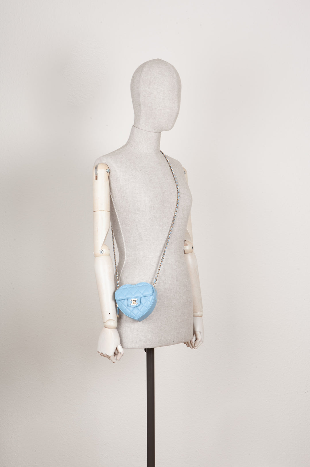 CHANEL Heart Bag Baby Blue 2022