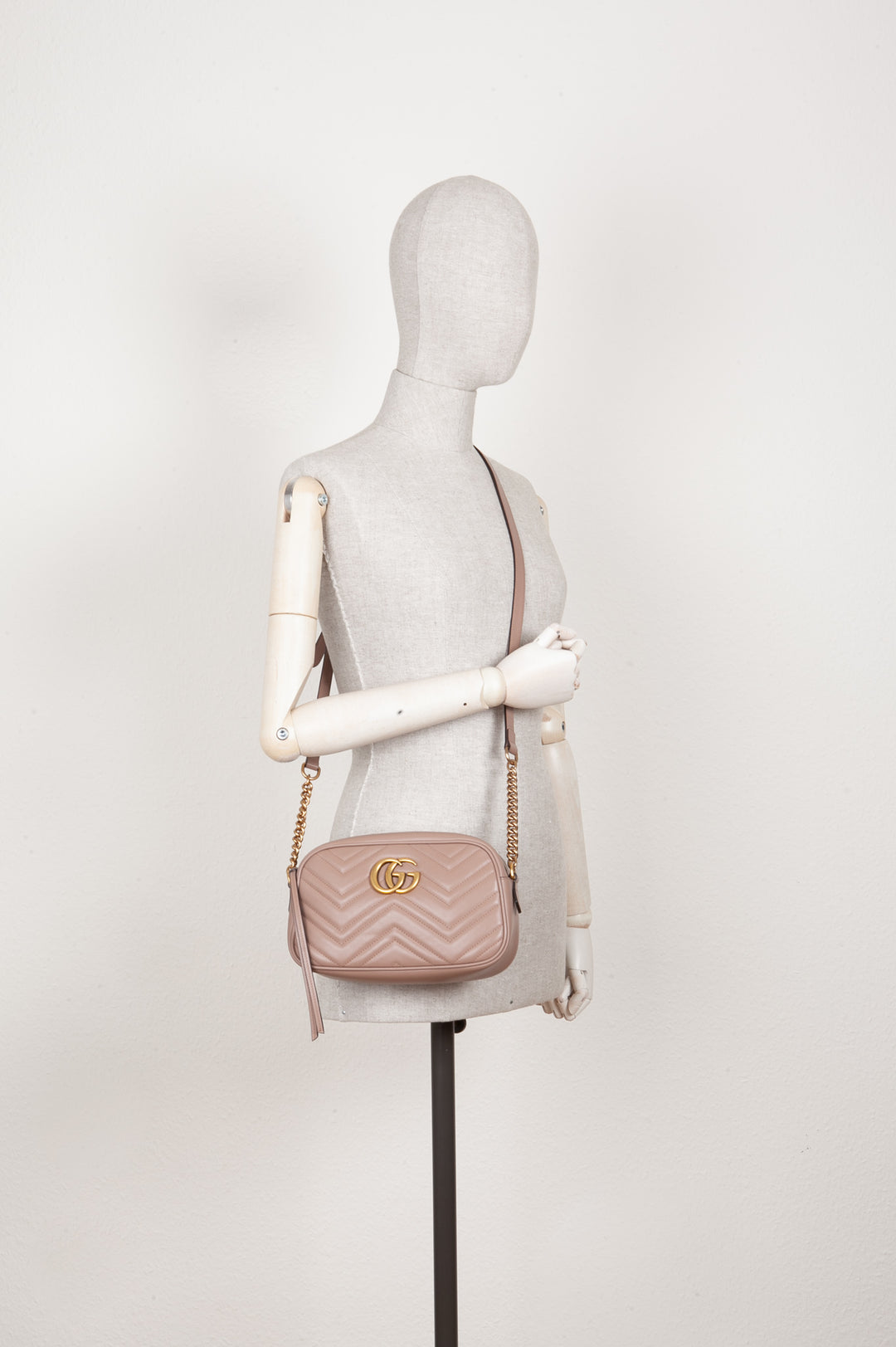 Sac bandoulière GUCCI Marmont Rose Poudré