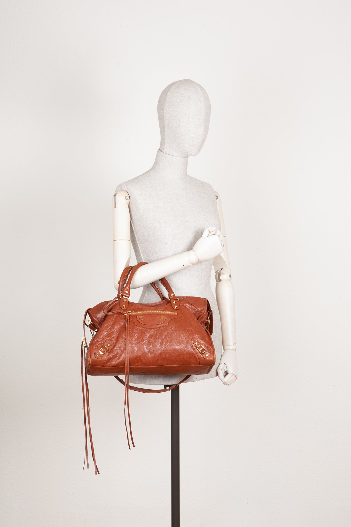 BALENCIAGA Classic City Bag Brown – REAWAKE